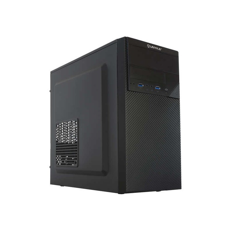 Unykach Aero C20 Caja MicroATX - Fuente de Alimentacion 500W Incluida - Tamaño Disco Soportado 3.5", 2.5" - USB-A 3.0 y Audio Unykach Aero C20 Caja MicroATX - Fuente de Alimentacion 500W Incluida - Tamaño Disco Soportado 3.5", 2.5" - USB-A 3.0 y Audio