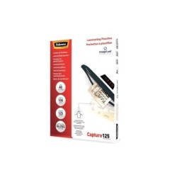 Fellowes Confezione da 100 buste plastificatrici lucide A5 - 125 micron - Alta qualità - Trasparente