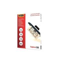 Confezione da 100 maniche di plastificazione Fellowes opache A3 - 125 micron - Trasparente