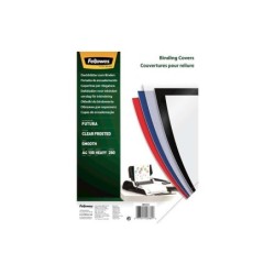 Fellowes Pack de 100 Portadas de Polipropileno A4 - 300 Micras - Muy Resistentes - Transparente