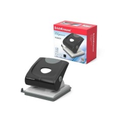 Perforatrice Erichkrause Elegance - Perfora fino a 30 fogli - Vassoio per coriandoli - Barra guida con segni di formato - Colore