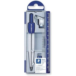 Compasso di precisione Staedtler Noris 550 60 - Diametro massimo 300 mm - Per principianti nel disegno
