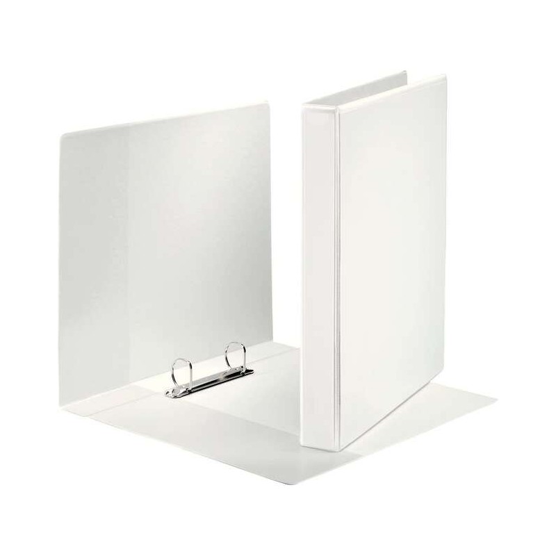 Raccoglitore ad anelli Esselte Kangaroo Plus - Formato A4 - Capacità di 230 fogli - 2 Anelli da 25 mm - Colore bianco 10pz 10pz Raccoglitore ad anelli Esselte Kangaroo Plus - Formato A4 - Capacità di 230 fogli - 2 Anelli da 25 mm - Colore bianco 10pz 10pz