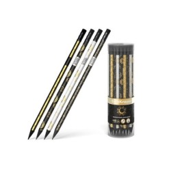 Matita triangolare in grafite Erichkrause con gomma Magic Sky HB 42pz 42pz