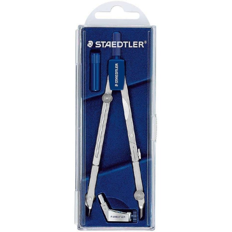 Staedtler Mars 552 02 Compas de Precision - Alargadera Telescopica - Pata Articulada Staedtler Mars 552 02 Compas de Precision - Alargadera Telescopica - Pata Articulada