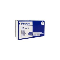 Petrus Scatola da 1.000 Punti Rame 23/10 - Fino a 70 Fogli - Perno da 10 mm