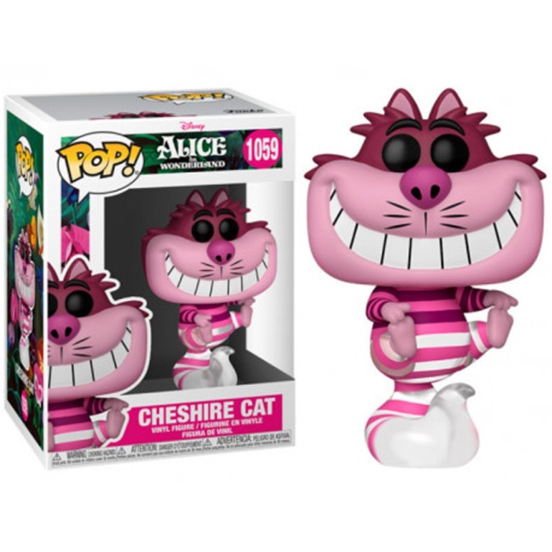 Funko Pop Disney Alicia en el Pais de las Maravillas 70Th Gato Cheshire - Figura de Vinilo - Altura 9cm aprox.