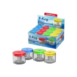 Erichkrause Sacapuntas S-Keg con Contenedor - Color Surtido