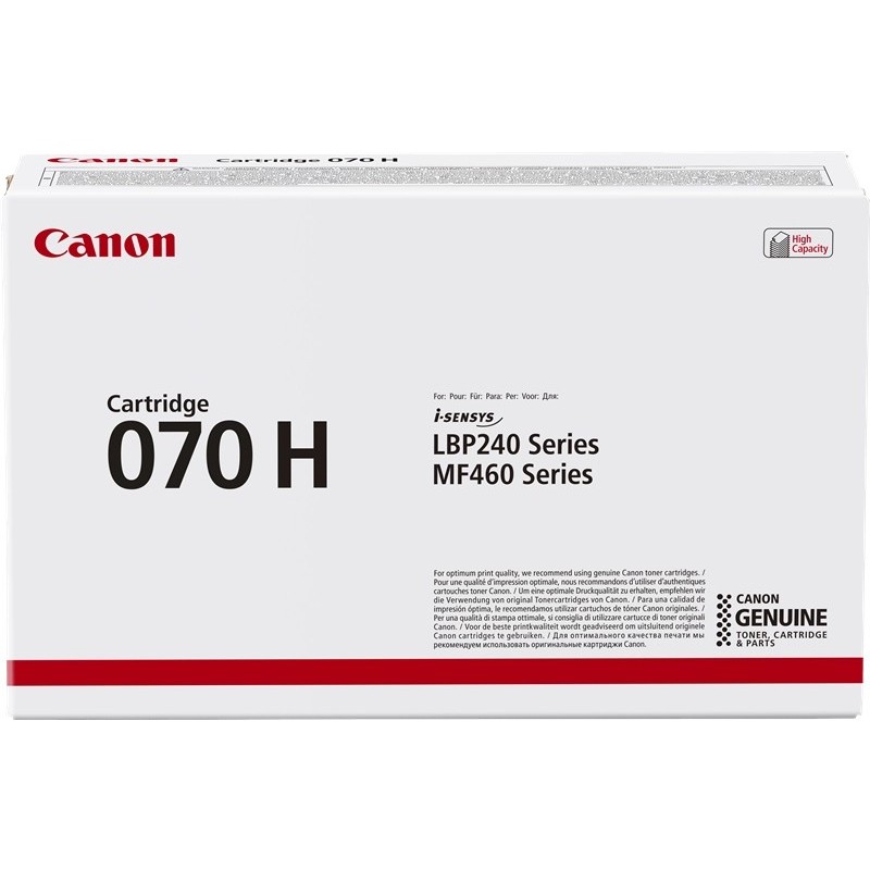 Cartuccia toner nero originale Canon 070H - 5640C002