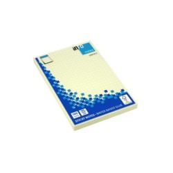 Global Notes inFO Bloc de 100 Notas Adhesivas con Cuadricula 150 x 100mm - Certificacion FSC? - Color Amarillo