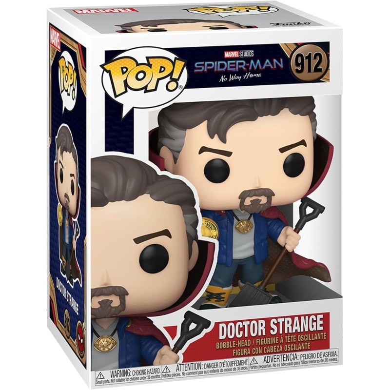 Funko Pop Marvel Spider-Man No Way Home Doctor Strange - Figura de Vinilo - Altura 9cm aprox. Funko Pop Marvel Spider-Man No Way Home Doctor Strange - Figura de Vinilo - Altura 9cm aprox.