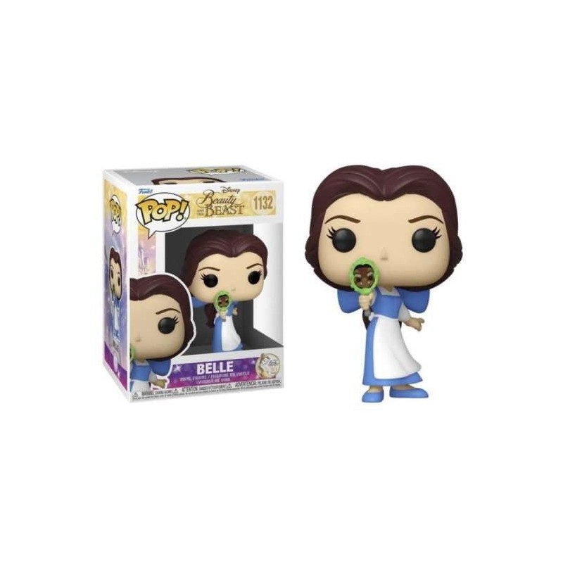 Funko Pop Disney La Bella e la Bestia Belle con specchio - Figura in vinile - Altezza 9,5 cm circa. Funko Pop Disney La Bella e la Bestia Belle con specchio - Figura in vinile - Altezza 9,5 cm circa.