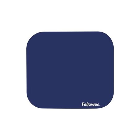 Tappetino Fellowes Premium - Base in gomma antiscivolo - Superficie in poliestere - 23,2x19,9 cm - Colore blu