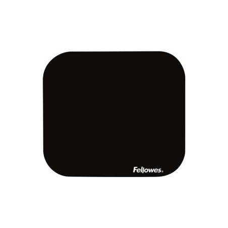 Fellowes Alfombrilla Premium - Base de Goma Antideslizante - Superficie de Poliester - 23.2x19.9cm - Color Negro