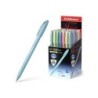 Erichkrause Boligrafo U-108 Pastel Stick 1.0 - Ultra Glide Technology - Tinta Azul