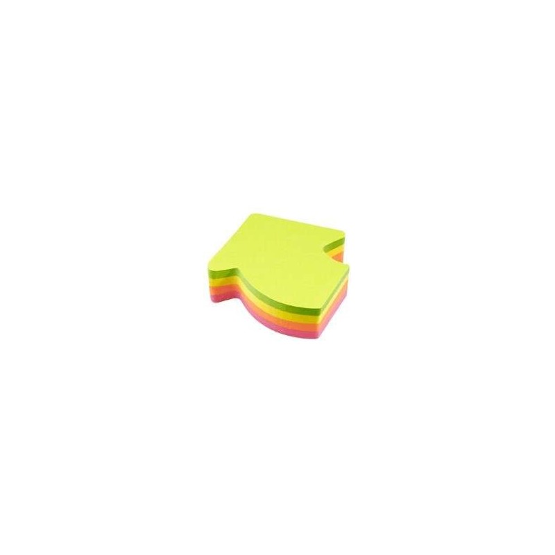 Global Notes inFO Cubo de 200 Notas Adhesivas con Forma de Flecha 67 x 68mm - Colores Verde, Rosa Amarillo y Naranja Global Notes inFO Cubo de 200 Notas Adhesivas con Forma de Flecha 67 x 68mm - Colores Verde, Rosa Amarillo y Naranja