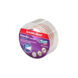 Erichkrause Cinta Precinto Handy - 48mmx50m - Resistente y Duradera - Color Transparente