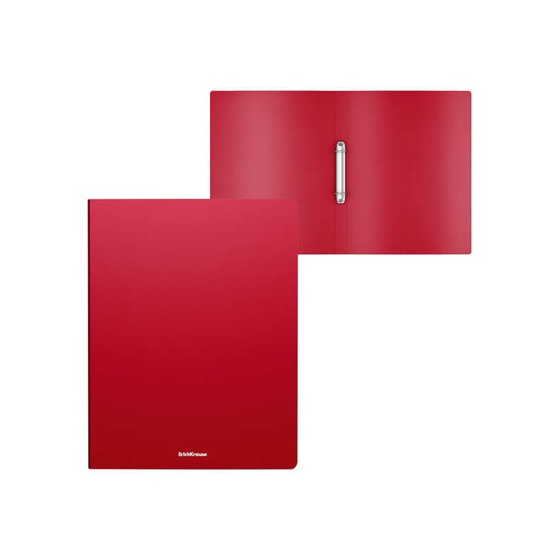 Erichkrause Carpetas Anillas Matt Classic - 2 Anillas de 24mm - Tamaño A4 - Color Rojo Erichkrause Carpetas Anillas Matt Classic - 2 Anillas de 24mm - Tamaño A4 - Color Rojo