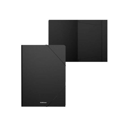 Erichkrause Carpetas Solapas Matt Classic - A4 - Negro