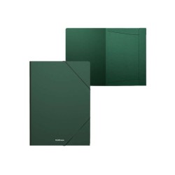 Cartelle con patta A4 Erichkrause Matt Classic - Realizzate in polipropilene - Colore verde 4pz 4pz