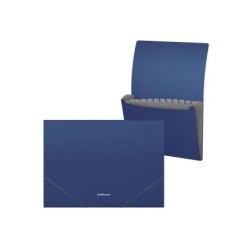 Classificatori classici opachi Erichkrause - 12 copertine - Formato A4 - Colore blu 4pz 4pz