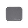 Tappetino per mouse Fellowes con Microban - Protezione antibatterica - Base in gomma - 23,2x19,9 cm - Colore grigio