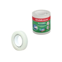 Nastro adesivo invisibile ErichKrause - 12 mm x 20 m - Trasparente 4pz 4pz