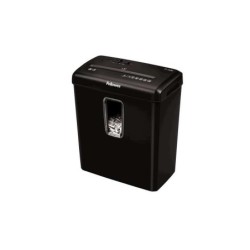 Fellowes P-30C Distruggidocumenti Manuale con Taglio in Particelle - Distrugge Fino a 6 Fogli - 15 L - Colore Nero