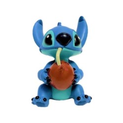 Enesco Disney Lilo & Stitch Stitch con Coco - Figura de Coleccion - Fabricada en Resina - Tallado y Pintado a Mano