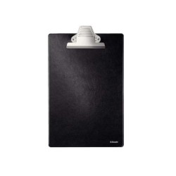 Cartella con base rivestita in plastica Esselte con clip - Formato A4 - Colore nero