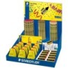 Display Staedtler Noris 120 con matite + temperamatite + gomme