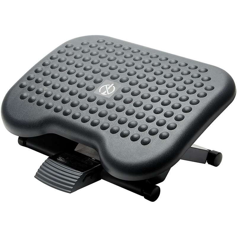 Fellowes Reposapies Regulable - Ajustable en Altura e Inclinacion - Superficie Efecto Masaje - Base Antideslizante - Color Negro Fellowes Reposapies Regulable - Ajustable en Altura e Inclinacion - Superficie Efecto Masaje - Base Antideslizante - Color Negro