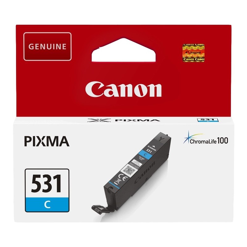 Cartuccia d'inchiostro originale Canon CLI531 ciano - 6119C001/CLI531C