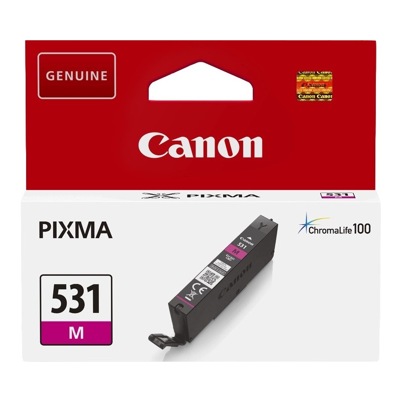 Cartuccia d'inchiostro originale magenta Canon CLI531 - 6120C001/CLI531M