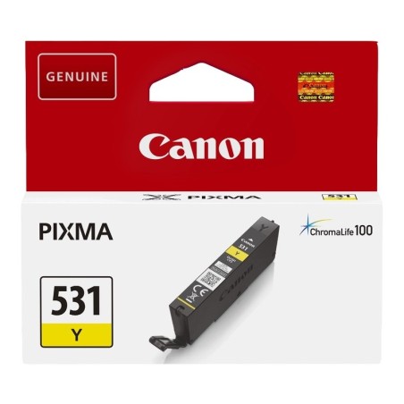 Cartuccia d'inchiostro originale gialla Canon CLI531 - 6121C001/CLI531Y
