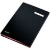 Supporti per firme Esselte Soffietti in PP Soffietti per dorso - 20 separatori - Coperture rivestite in plastica PP - Nero