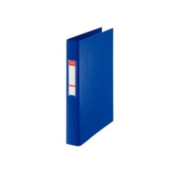 Esselte Carpeta de Anillas - Formato Folio - Capacidad para 190 Hojas - 2 Anillas de 25mm - Color Azul