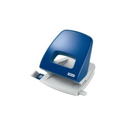 Petrus 85 Taladro Perforador - Hasta 25 Hojas - Marcas de Formato - Facil Vaciado - Punzones 5.5mm - Color Azul