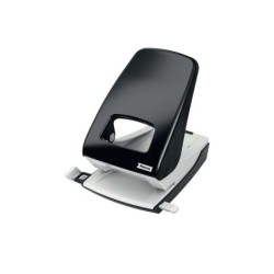 Perforatrice in metallo Petrus 95 - Fino a 40 fogli - Segni di formato - Svuotamento facile - Perforatori da 5,5 mm
