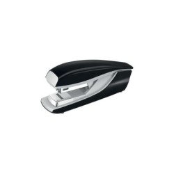 Petrus 236 Grapadora Metalica - Hasta 30 Hojas - Grapado Plano puede ser Clavado - Color Negro