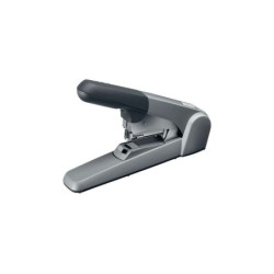 Petrus 1400 Grapadora de Gruesos - Hasta 60 Hojas - Grapado Plano - Para Grapas 25/10 - Color Gris
