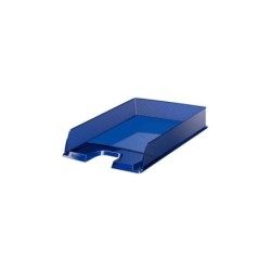 Vassoio portadocumenti Esselte Europost - Plastica trasparente - Formato verticale - A4 - Colore blu navy traslucido 10pz 10pz