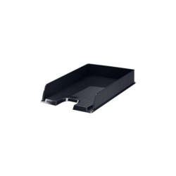Vassoio portadocumenti Esselte Europost Vivida - Formato verticale - A4 - Spazio per etichetta identificativa - Colore nero 10pz