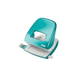 Petrus 62 Taladro Perforador - Hasta 30 Hojas - Marcas de Formato - Punzones 5.5mm - Color Turquesa