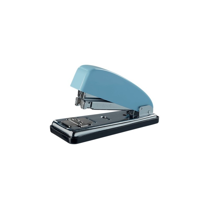 Cucitrice metallica Petrus 226 Retro Edition - Fino a 30 fogli - Chiusa, aperta e con pinzatura a spillo - Colore blu fondente Cucitrice metallica Petrus 226 Retro Edition - Fino a 30 fogli - Chiusa, aperta e con pinzatura a spillo - Colore blu fondente