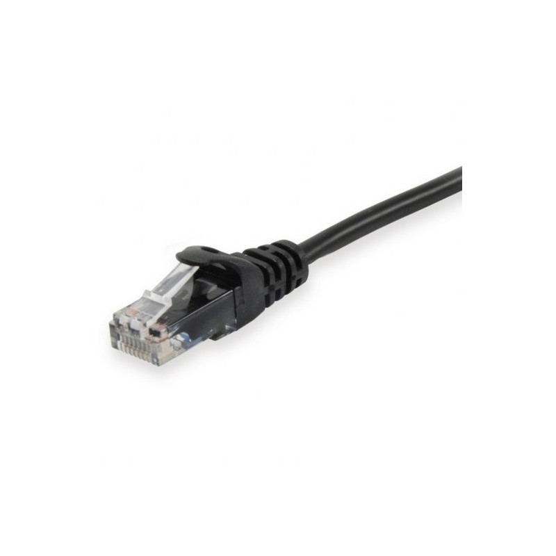 Equip Cable de Red RJ45 UTP Cat 6 - Latiguillo 0.50m - Color Negro Equip Cable de Red RJ45 UTP Cat 6 - Latiguillo 0.50m - Color Negro