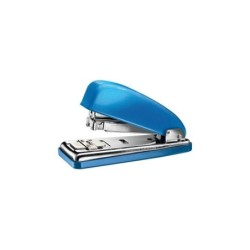 Cucitrice metallica Petrus 226 - Fino a 30 fogli - Pinzatura chiusa, aperta e con chiodi - Colore blu metallizzato