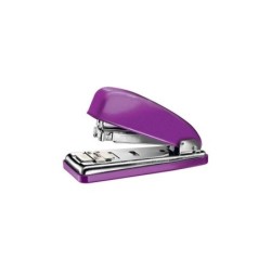 Cucitrice metallica Petrus 226 - Fino a 30 fogli - Pinzatura chiusa, aperta e a spillo - Colore viola metallizzato