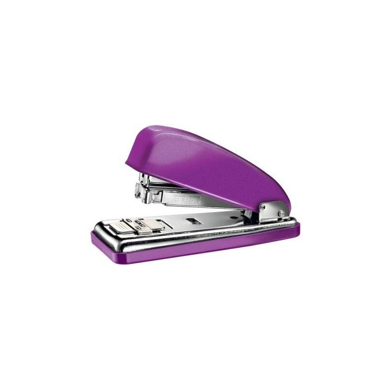 Petrus 226 Grapadora Metalica - Hasta 30 Hojas - Grapado Cerrado, Abierto y Clavado - Color Violeta Metalizado Petrus 226 Grapadora Metalica - Hasta 30 Hojas - Grapado Cerrado, Abierto y Clavado - Color Violeta Metalizado