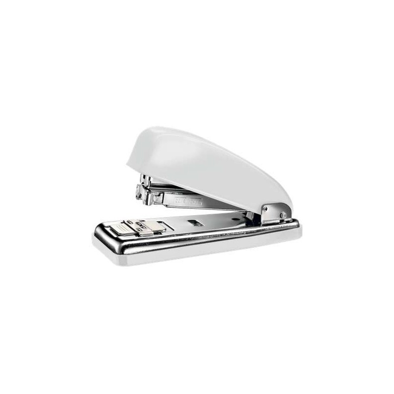Petrus 226 Grapadora Metalica - Hasta 30 Hojas - Grapado Cerrado, Abierto y Clavado - Color Blanco Metalizado Petrus 226 Grapadora Metalica - Hasta 30 Hojas - Grapado Cerrado, Abierto y Clavado - Color Blanco Metalizado